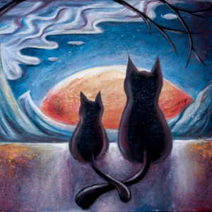 2 Katzen