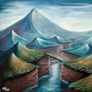 bridge over canyon